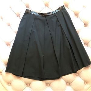 Elizabeth & James box pleat skater skirt